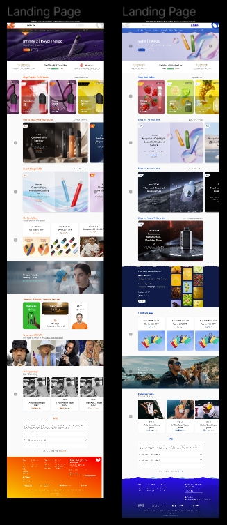 Website Revamp X Dual Brand